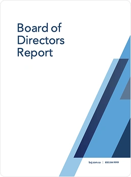 Board of Directors Report 2019